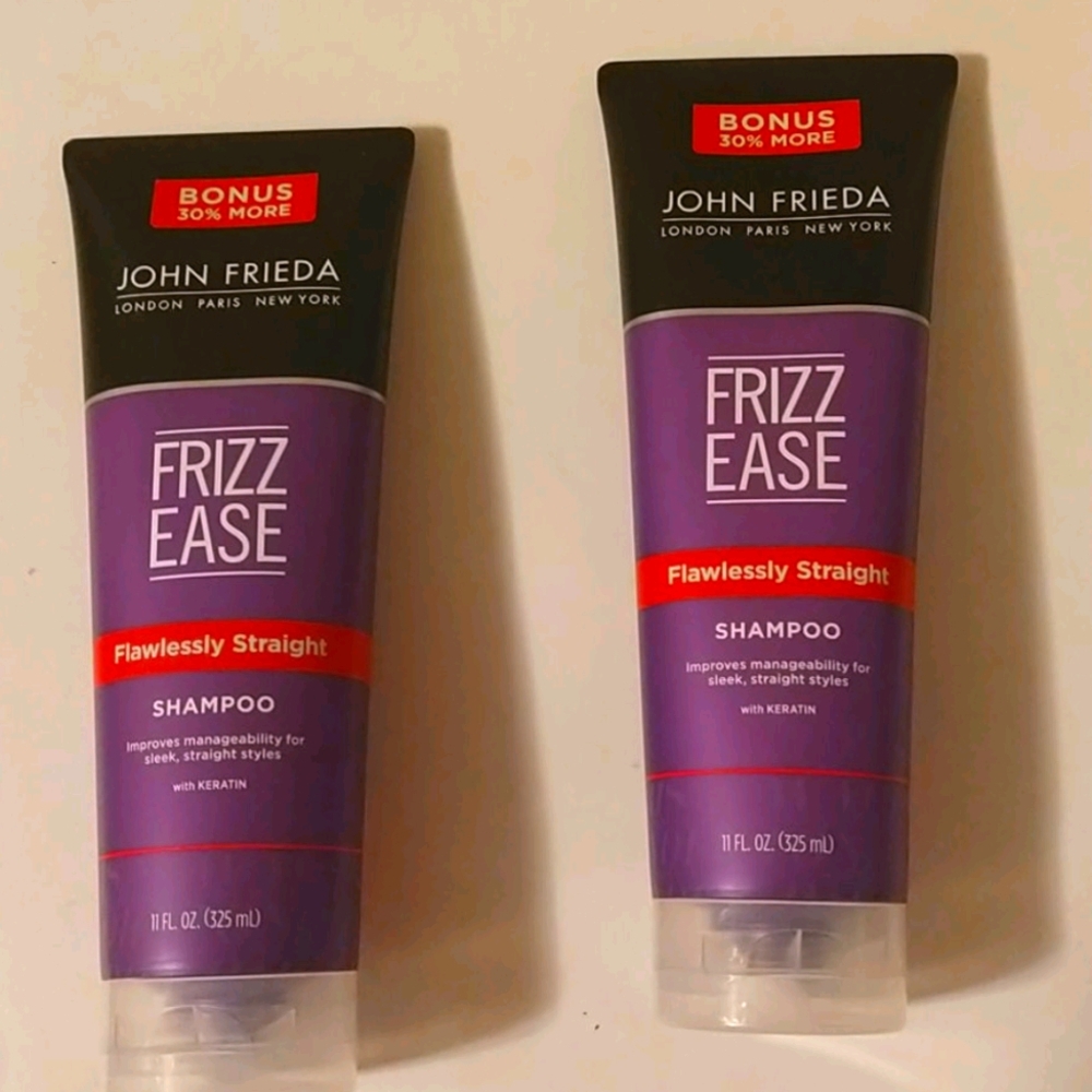 2 bottles of shampoo